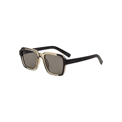 Ben Sherman Men's Elijah 54mm Khaki Crystal Polarized Sunglasses