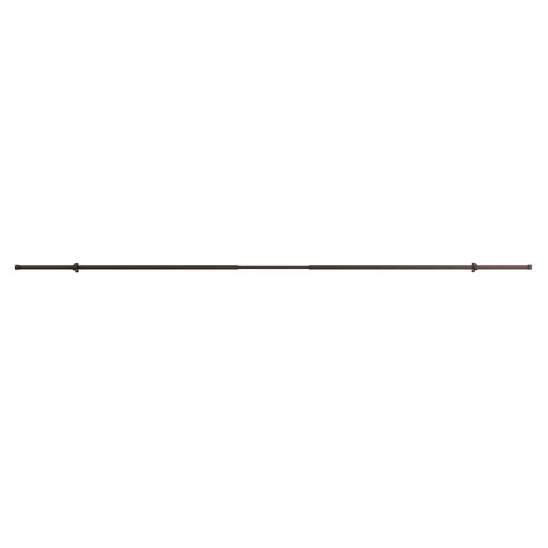 1-Inch Decorative End Cap Style Finial Curtain Rod by Lavish Home