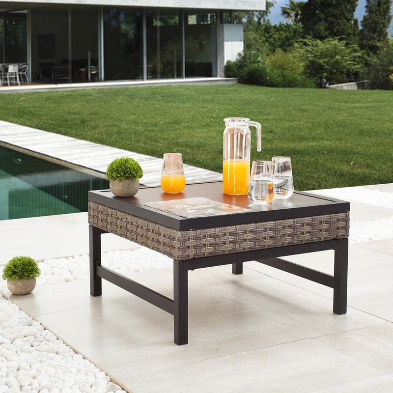 Wicker Urban On Sale Outdoor Tables Bed Bath Beyond