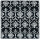 preview thumbnail 16 of 83, SAFAVIEH Handmade Metro Mizka French Country Wool Rug 6' Square - Black/Ivory - Square