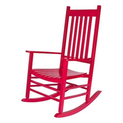 Porch & Den Steeplechase Genuine Hardwood Rocking Chair