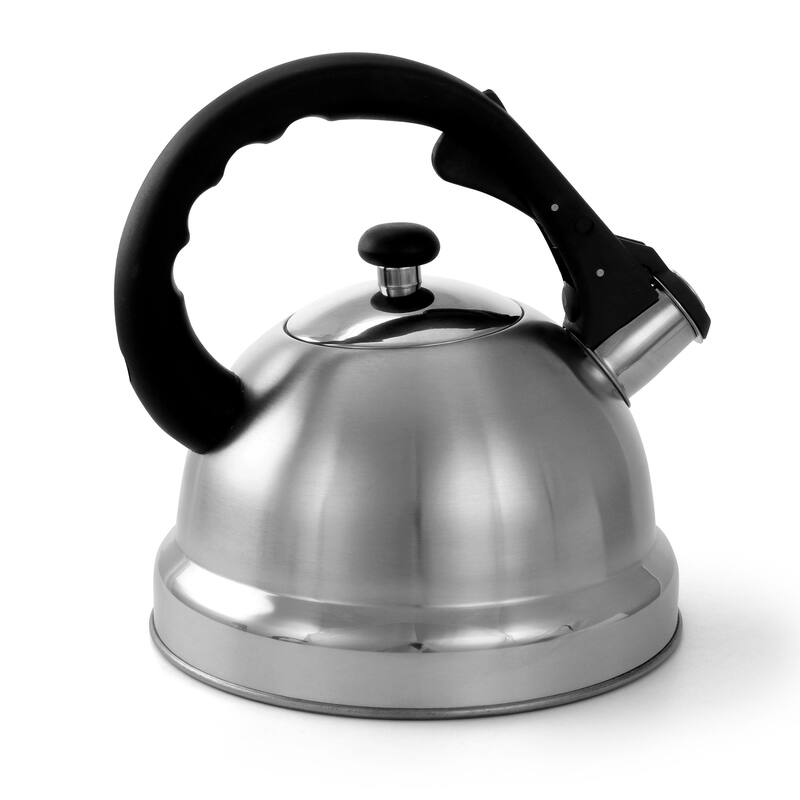 Mr Coffee Claredale 1.7 Quart Stainless Steel Whistling Tea Kettle