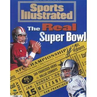 Shop Steve Young Signed San Francisco 49ers 16x20 Photo With Troy Aikman 1995 Nfc Championship Young Hol Overstock 19875228