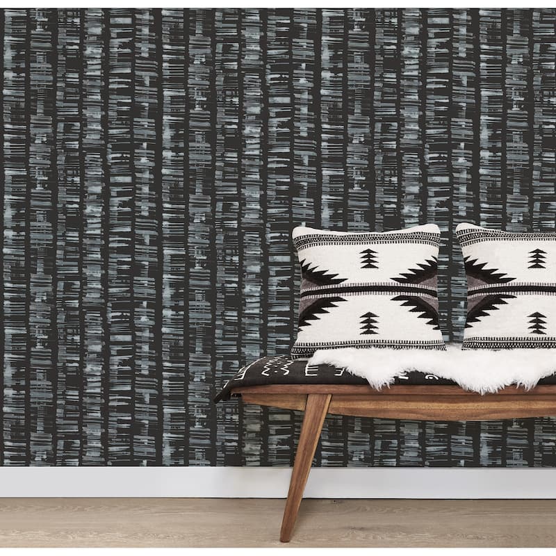 Galerie Wallcoverings Bazaar Aztec Design Non-woven Glitter Wallpaper Roll