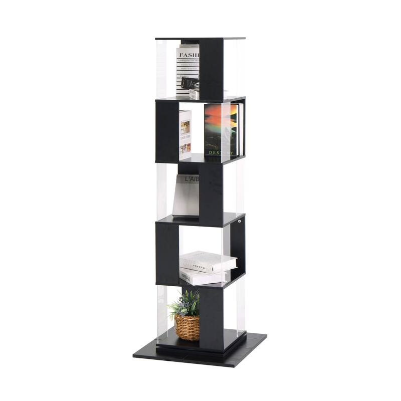 5 tier Rotating Bookshelf
