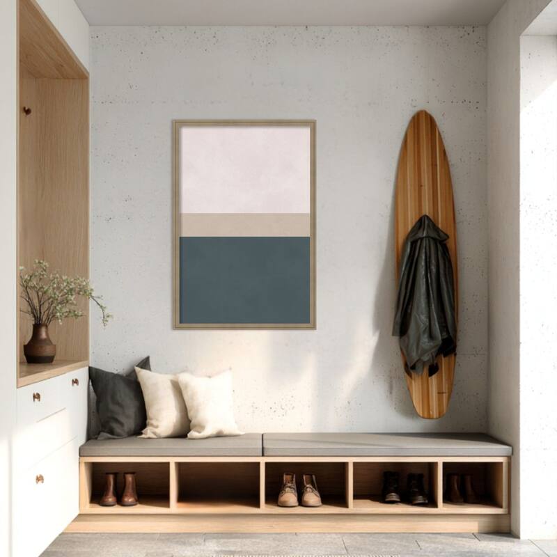 Amanti Art Framed Fabric Pinboard Color fusion 5 by Vitor Costa Printed Bulletin Board