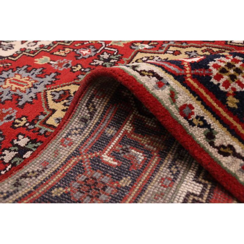 ECARPETGALLERY Hand-knotted Serapi Heritage Red Wool Rug - 3'11 x 5'11