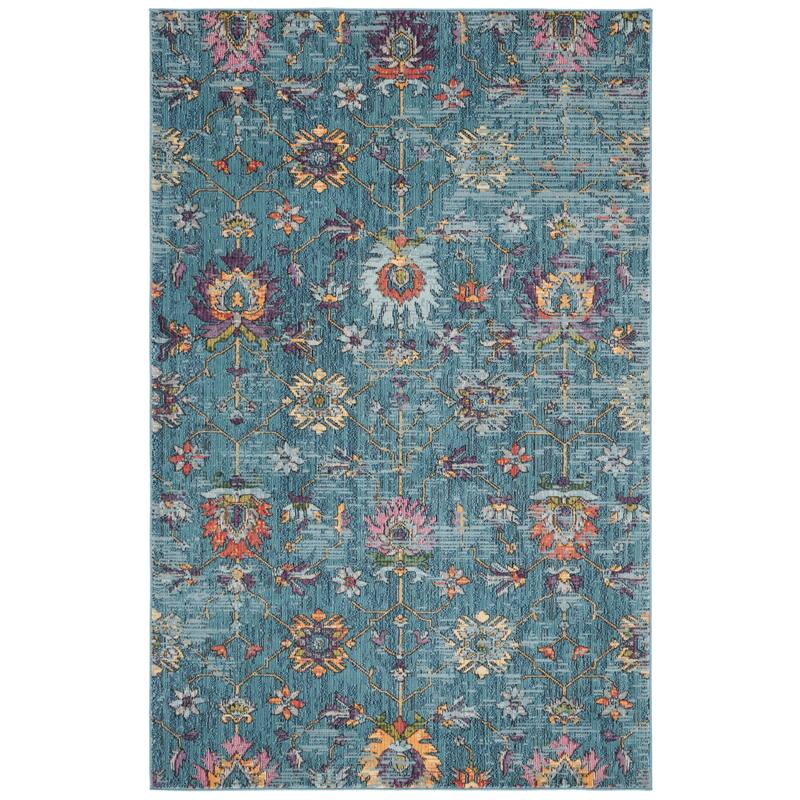 SAFAVIEH Merlot Stephania Boho Oriental Rug