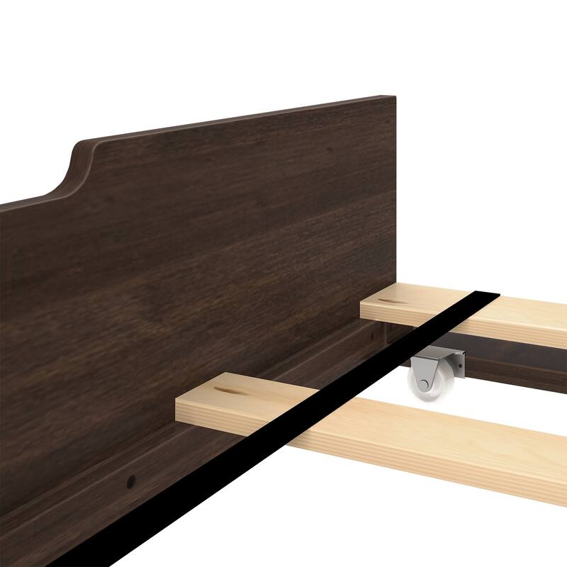 Max and Lily Twin over Full Staircase Bunk Bed with Trundle