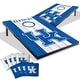 preview thumbnail 1 of 5, Kentucky Wildcats NCAA Compact 2x3 Tailgate Cornhole Board Set Include Carrying Case