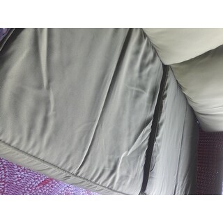 Havenside Home Elmington Deep Seat 25-inch x 47-inch Outdoor Back and Seat Cushion Set - 25 w x 47 l