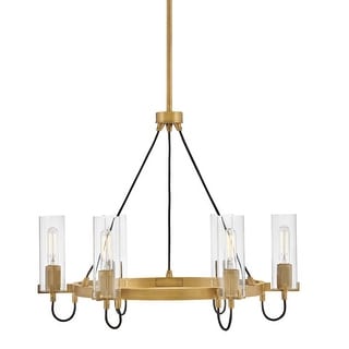 Hinkley Lighting 37855 Ryden 6 Light 28" Wide Candle Style Chandelier