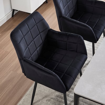 Dining Chairs Set of 2 with Armrests