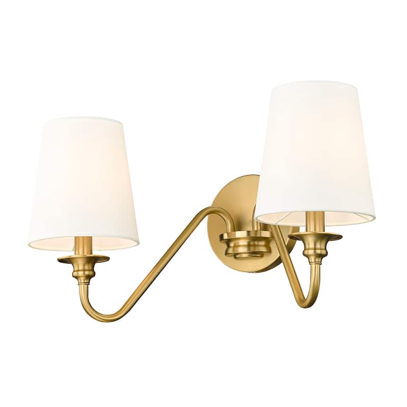 Z-Lite 7509-2S Gianna 2 Light 10" Tall Wall Sconce