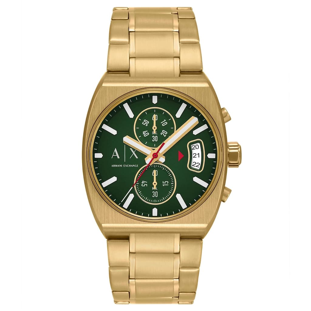 Armani Exchange Men's Oliver Green Dial Watch - AX2822 - One Size
