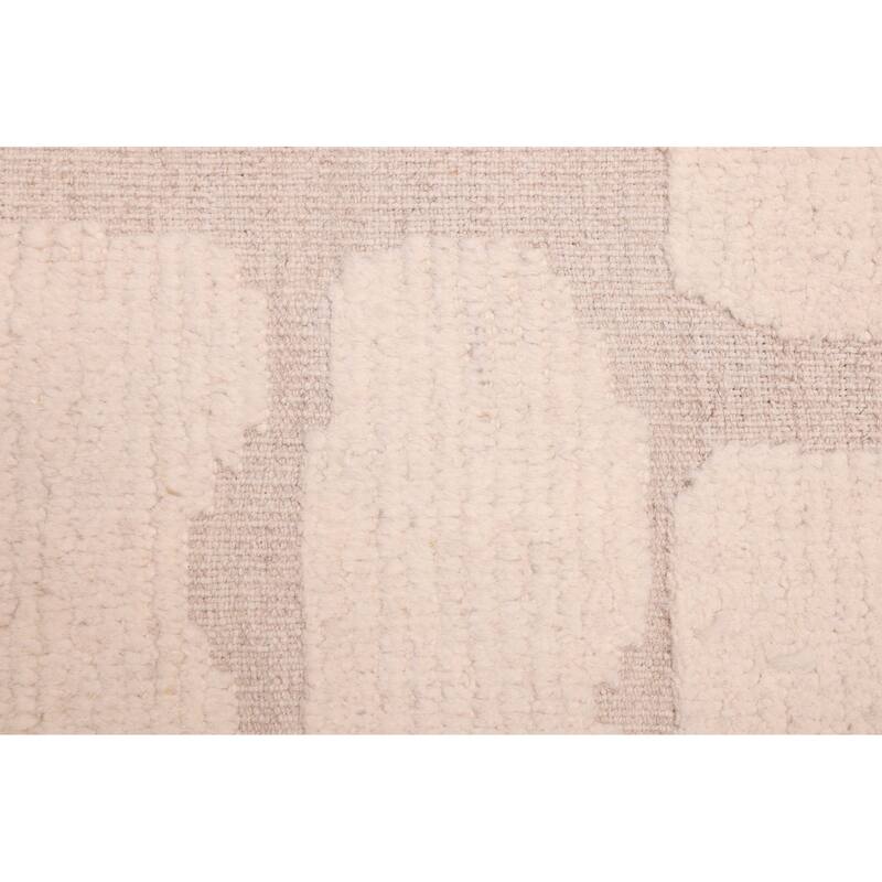 ECARPETGALLERY Hand-knotted Pak Finest Marrakesh Cream Wool Rug - 8'4 x 10'0