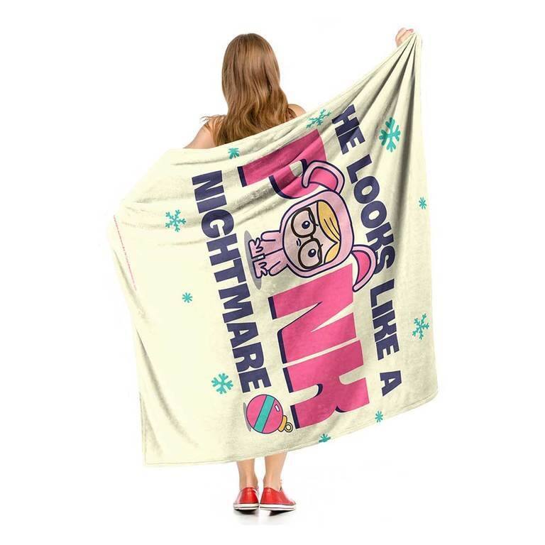 Warner Brothers A Christmas Story Silk Touch Throw Blanket