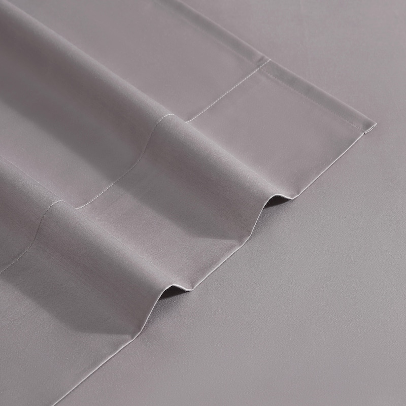 Vera Wang T800 Sateen Solid CVC Sheet Set