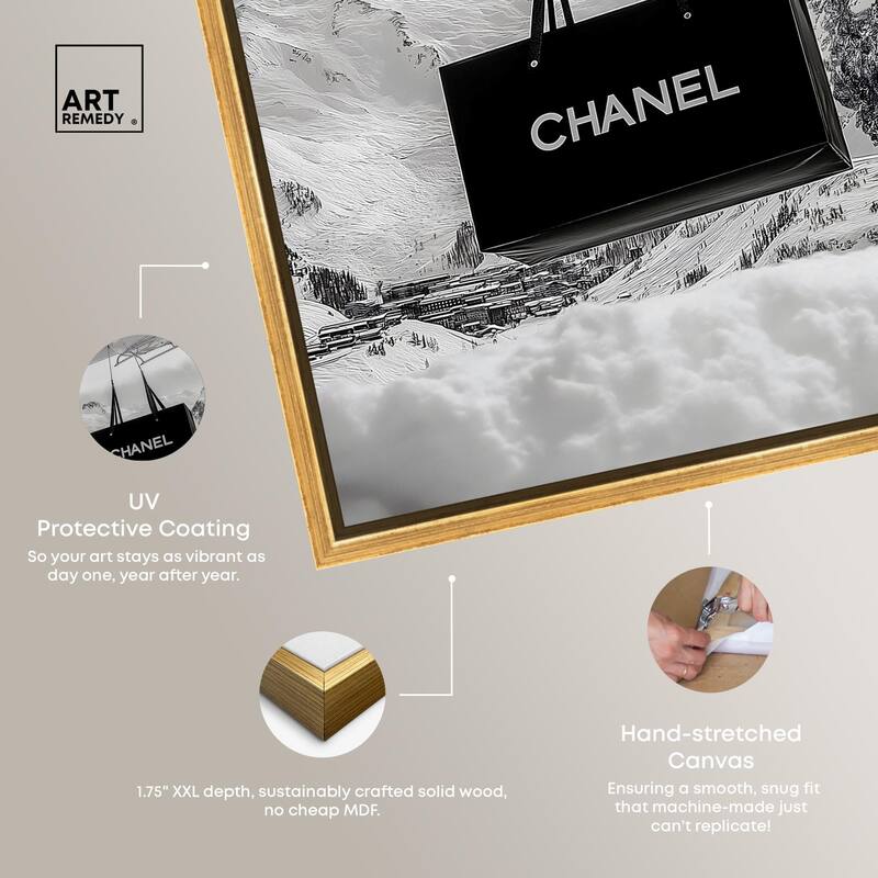 Fashion Delivery Canvas by Art Remedy