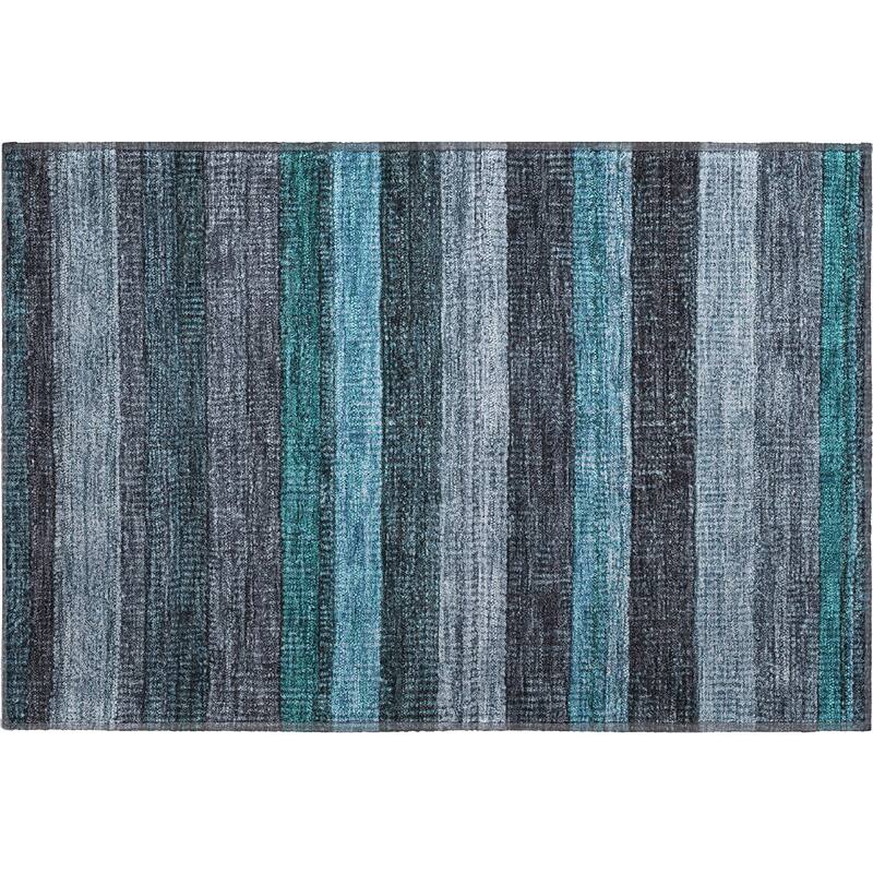 Premium Washable Super Soft Ombre Stripes Mayfield Rug