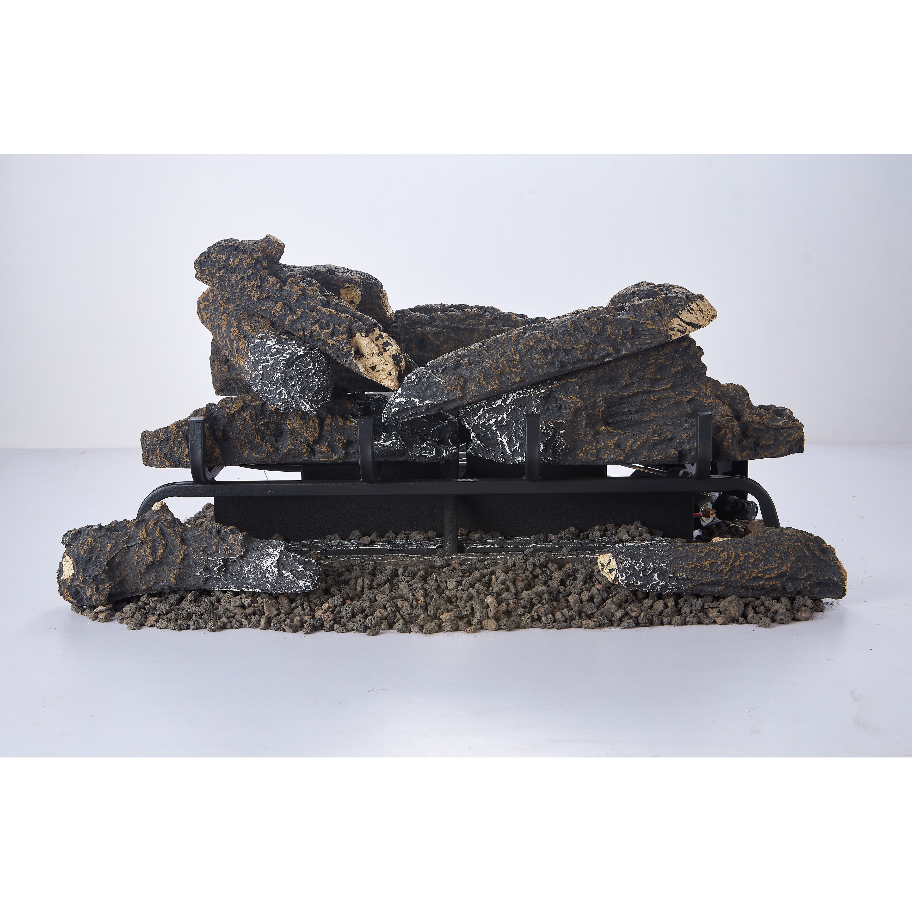 Pleasant Hearth 24" Valley Oak Vent Free Gas Log Set - Thumbnail 5