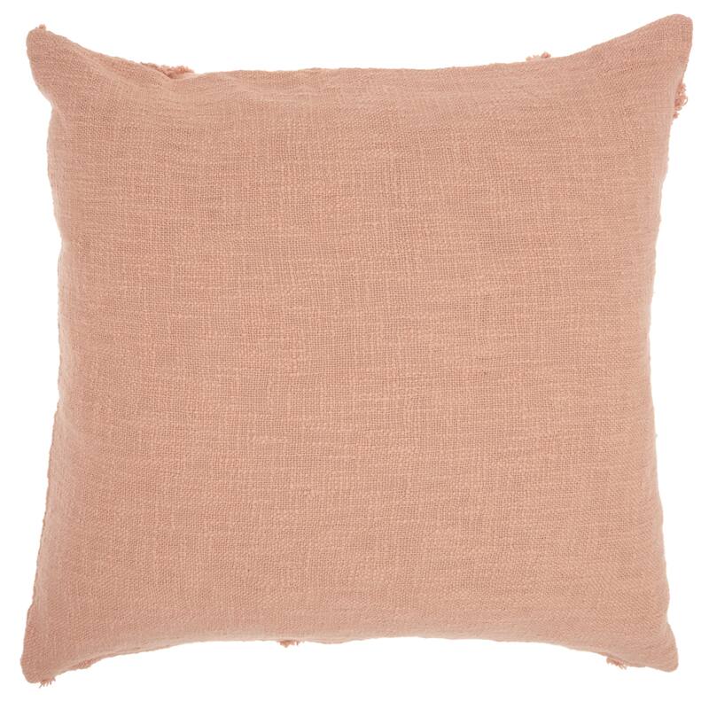 Mina Victory Distressed Diamond Boho Throw Pillow
