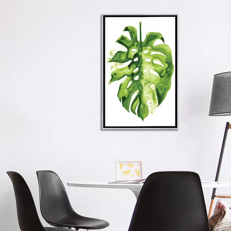 iCanvas "Monstera II" by Grace Popp Framed