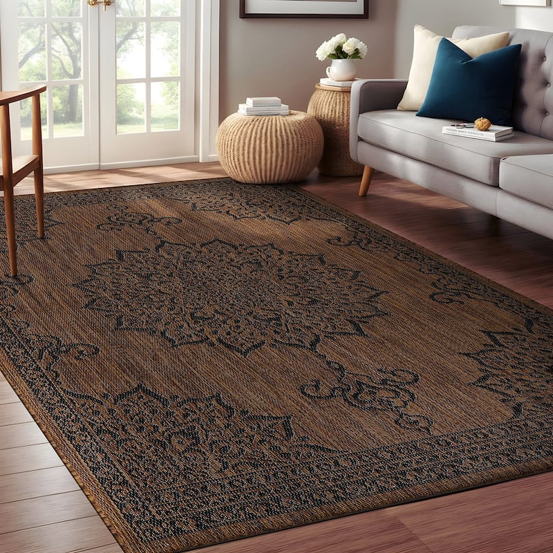 Beverly Rug Waikiki Insignia Modern Indoor Outdoor Rug