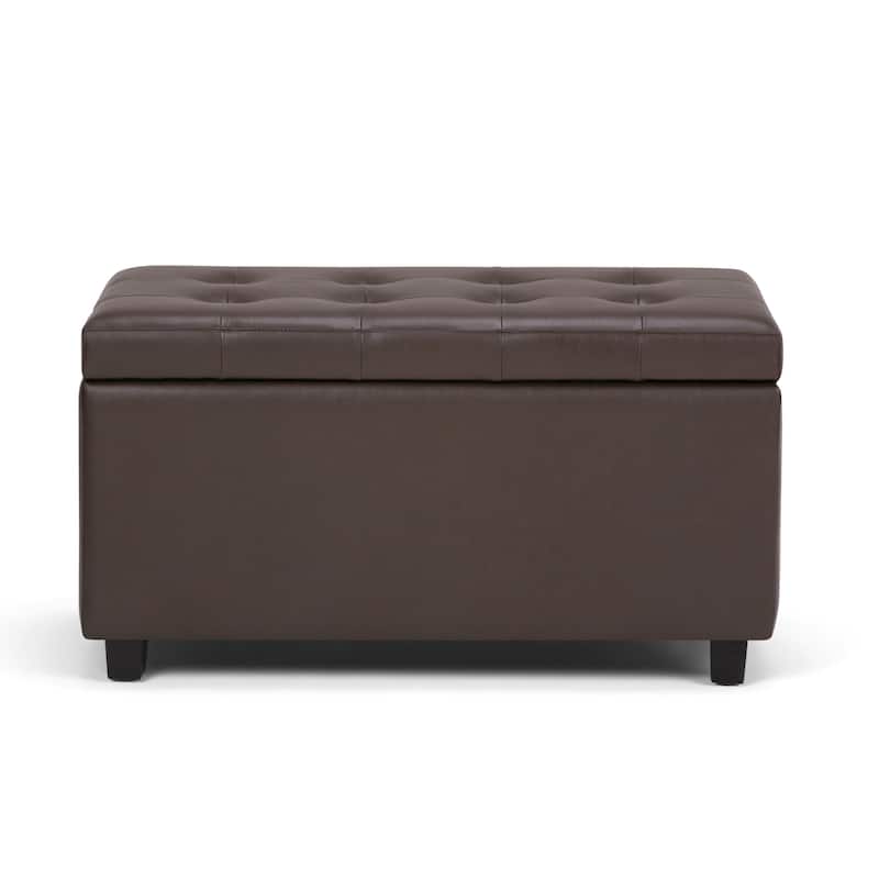 WYNDENHALL Essex 34-in. Wide Rectangular Storage Ottoman