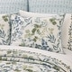 preview thumbnail 2 of 3, Evergreen Blue Quilt Set King