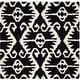 preview thumbnail 60 of 147, SAFAVIEH Handmade Wyndham Zvonka Modern Wool Rug 5' Square - Black/Ivory - Square