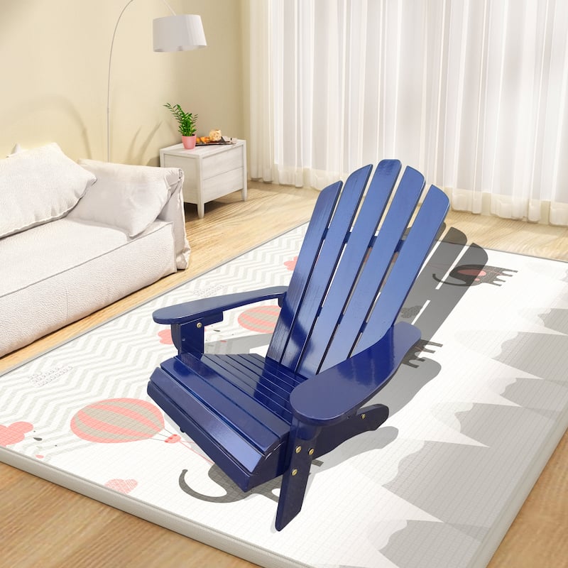 Adirondack Chair Lounge Chair with Armrests, Reading Chair Accent Chair Leisure Chair Reception Chair Side Chair