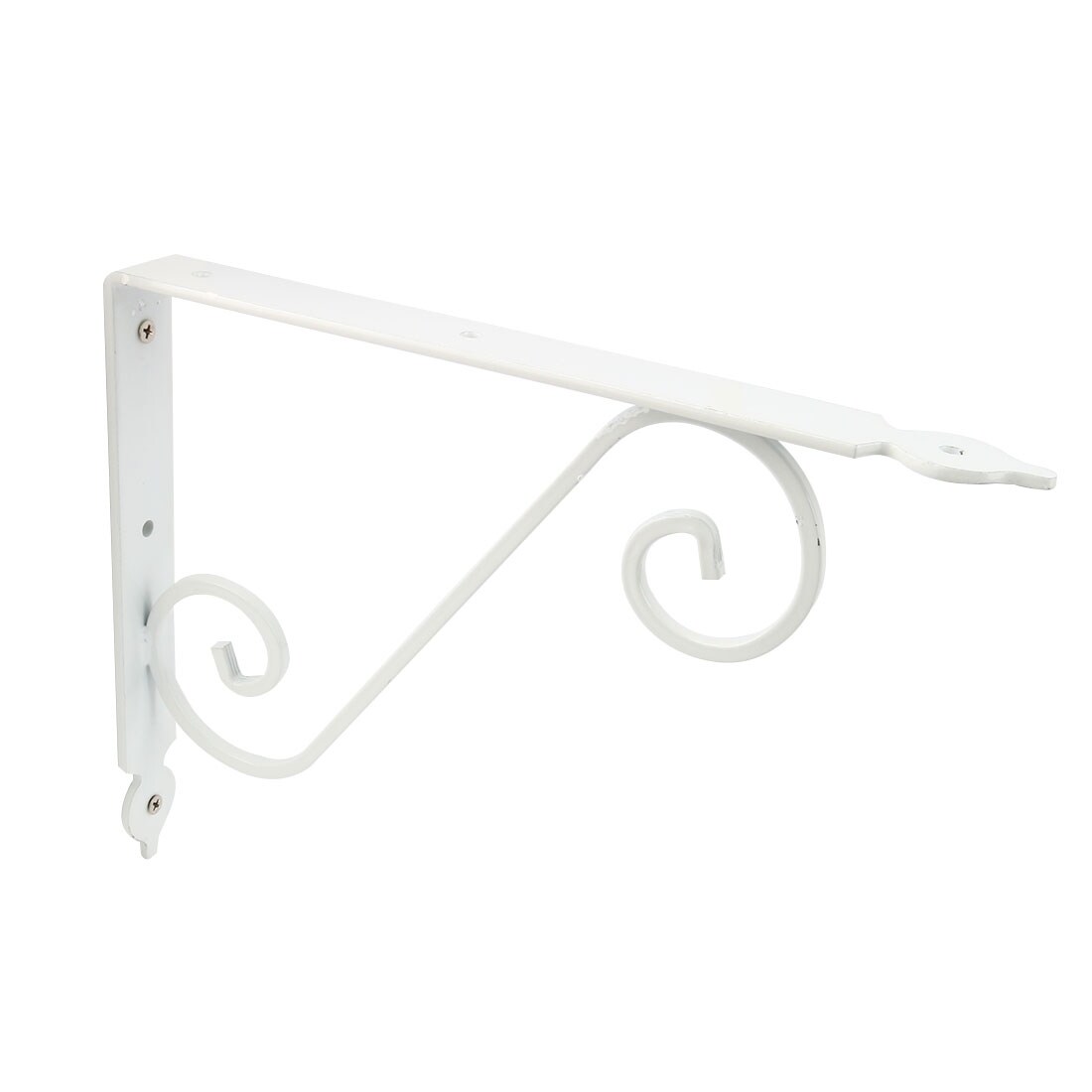 Shop L Shaped Wall Hanging Brace Shelf Brackets Support Holder White 290mm X 240mm On Sale Overstock 28710732