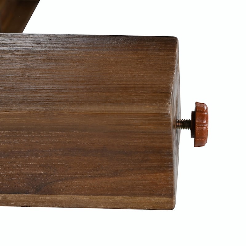 7-Piece Patio Dining Set for 6 - Outdoor Table and Chairs with Umbrella Hole