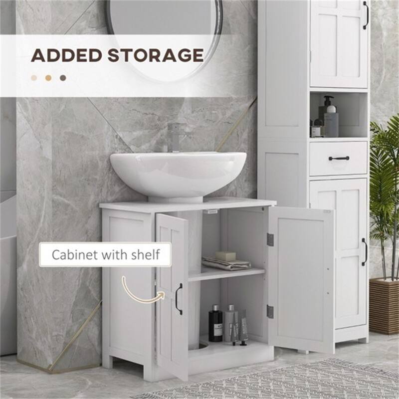 Bathroom Sink Cabinet with Adjustable Shelf(No Sink)