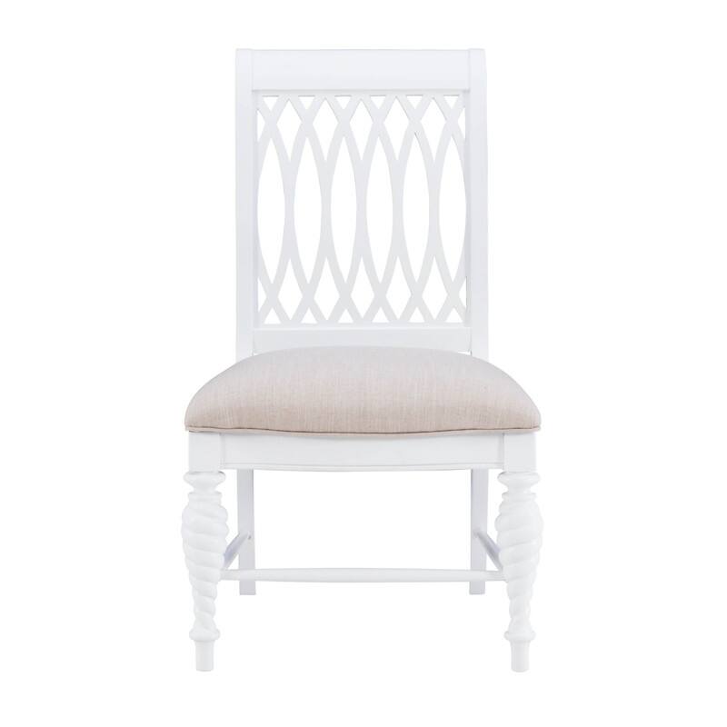 Linon Holden Solid Wood Farmhouse Side Dining Chair (Set of 2)