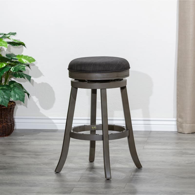 DTY Indoor Living Creede Backless Swivel Stool