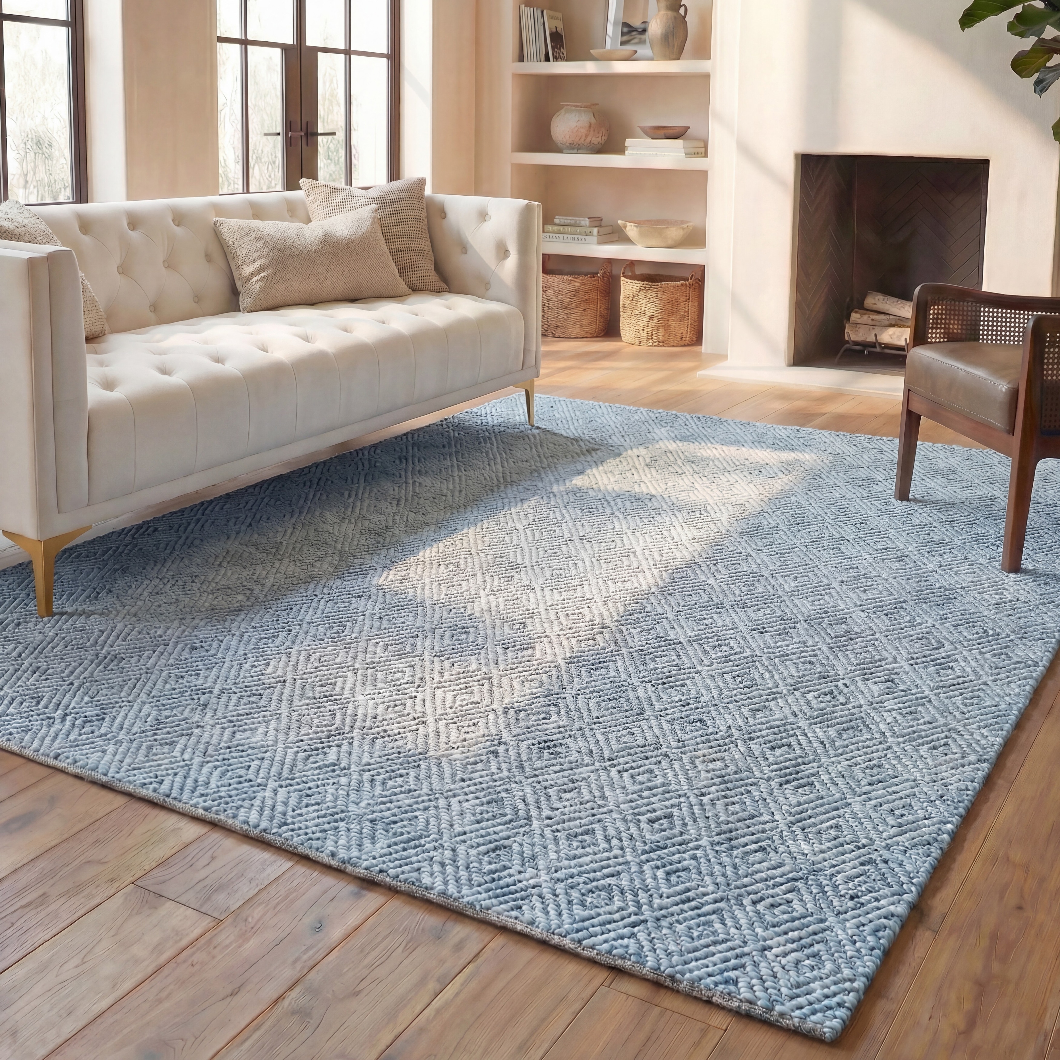 SAFAVIEH Handmade Natura Palmerina Wool Area Rug