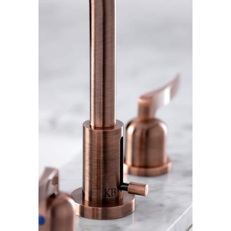 Kingston Brass Centurion 1.2 GPM Deck Mounted Widespread Bathroom