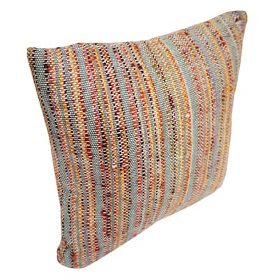 Home&Manor Alena Hand Spun Silk Pillow 20"