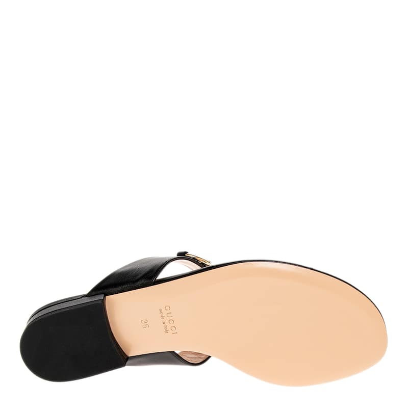 Gucci Horsebit Thong Sandals