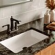 preview thumbnail 20 of 29, Karran Woodburn Two-Hole 2-Handle Bathroom Faucet with Matching Pop-Up Drain