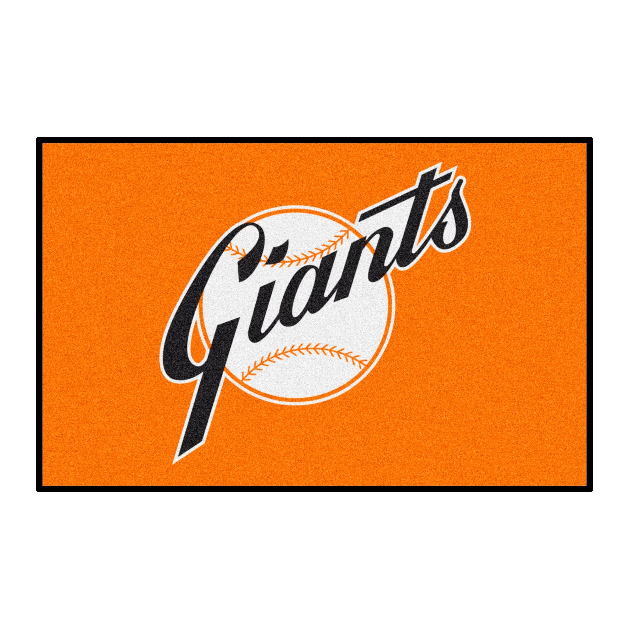 New York Giants Baseball Mat - Retro Collection