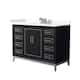Option Black / Giotto Quartz Top / Brushed Nickel