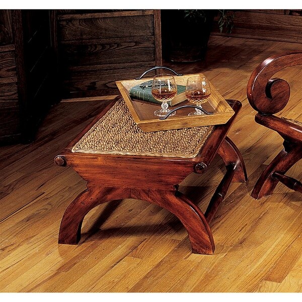 Design Toscano British Plantation Footstool