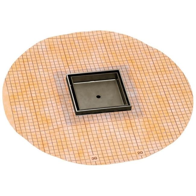 Infinity Drain TLFS 5 5” x 5” Flanged Tile Premium Center Drain