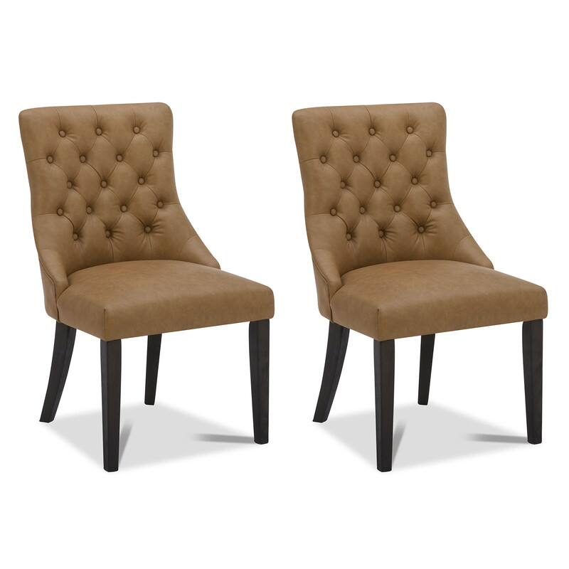 Renee Dining Chair Set of 2 - Brown