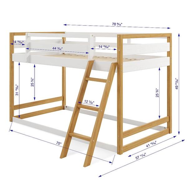 P’kolino Quadra Bunk Bed - Twin over Twin