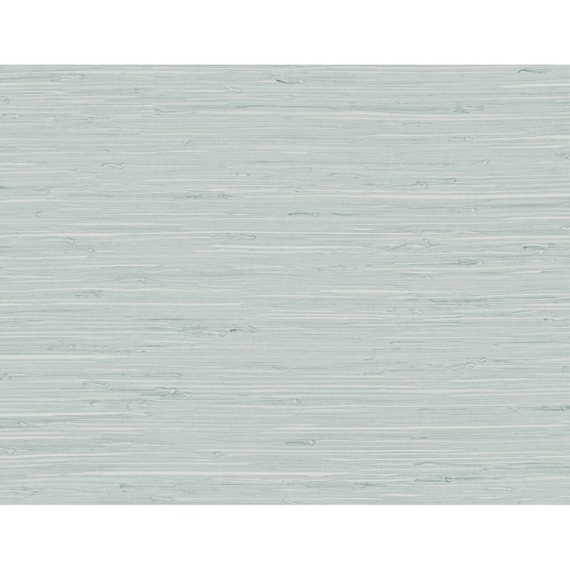 DuPont Tedlar Marion Faux Arrowroot High Performance Vinyl Unpasted Wallpaper - 27 in. W x 27 ft. L - Sky
