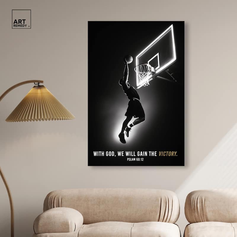 We Will Gain the Victory Canvas by Art Remedy, Gallery Wrapped